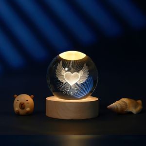 ����� I-TOTAL XL2717C CRYSTAL BALL HEART SMALL 6CM