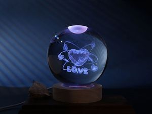 ����� I-TOTAL XL2720B CRYSTAL BALL HEART LARGE 10CM