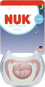 ������ NUK �������� FIRST CHOICE NIGHT  ���.1  �� ���� BUNNY