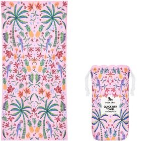 ������� �������� QUICKDRY DOCK & BAY PINK PARADISE   XL (200X90��.)