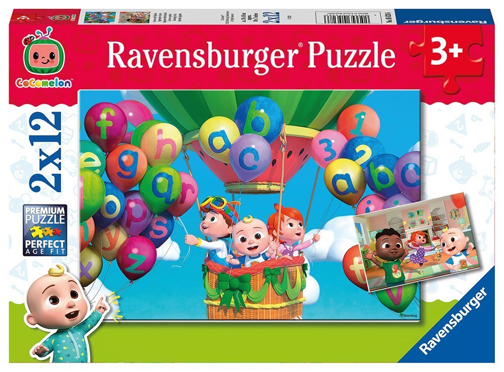 RAVENSBURGER COCOMELON RAVENSBURGER 2Χ12 24ΤΜΧ