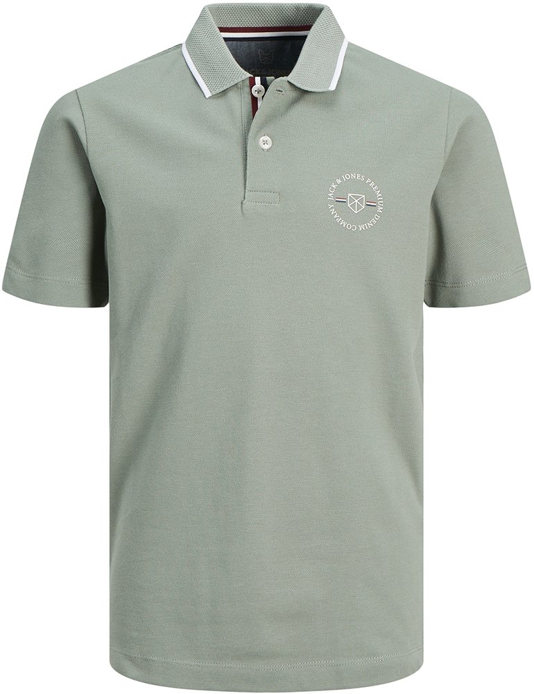 JACK - JONES POLO T-SHIRT JACK - JONES 12254237 JPRBLUSHIELD ΓΚΡΙ (140 CM)-(10 ΕΤΩΝ)