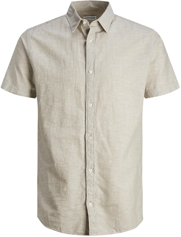 JACK - JONES ΠΟΥΚΑΜΙΣΟ JACK - JONES 12248938 JJELINEN ΕΚΡΟΥ/ΓΚΡΙ (140 CM)-(10 ΕΤΩΝ)