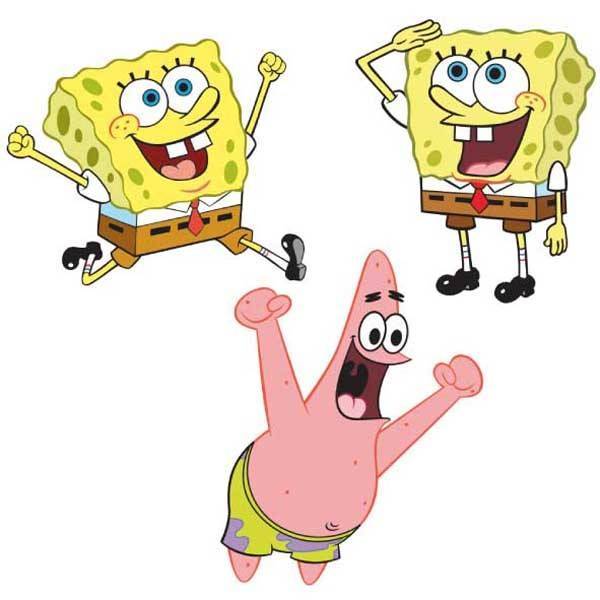 HOLLYTOON ΦΙΓΟΥΡΕΣ ΤΟΙΧΟΥ HOLLYTOON SPONGEBOB (3TMΧ)