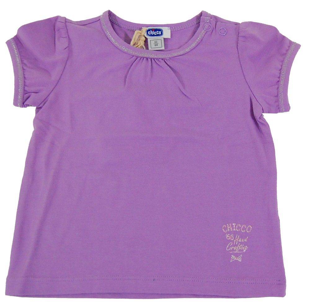 CHICCO ΜΠΛΟΥΖΑ ΚΟΝΤΟΜΑΝΙΚΗ CHICCO BASIC ΛΙΛΑ (68ΕΚ.)-(6-9 ΜΗΝΩΝ)
