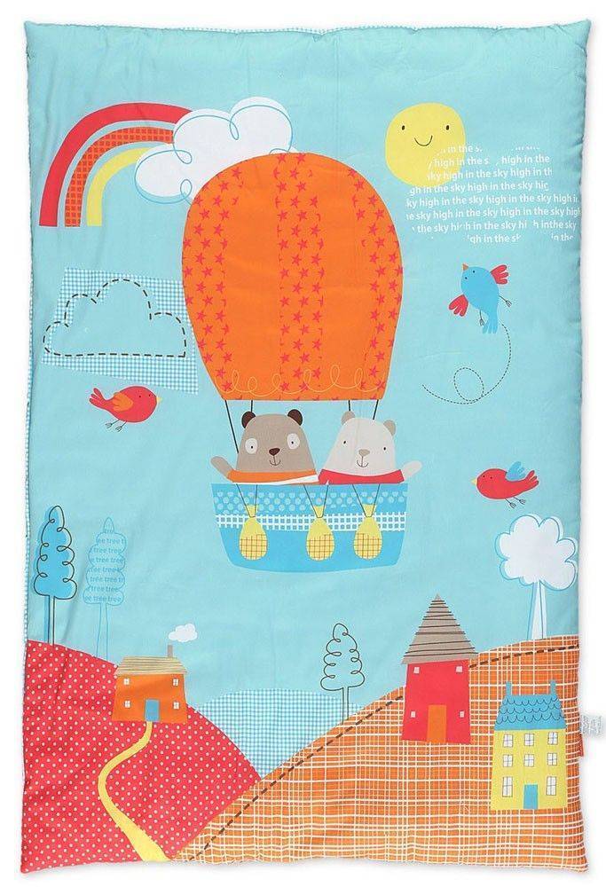 NEF-NEF ΚΟΥΒΕΡΛΙ ΚΟΥΝΙΑΣ NEF NEF JOY ANIMALS ΠΟΛΥΧΡΩΜΟ 90Χ140CM