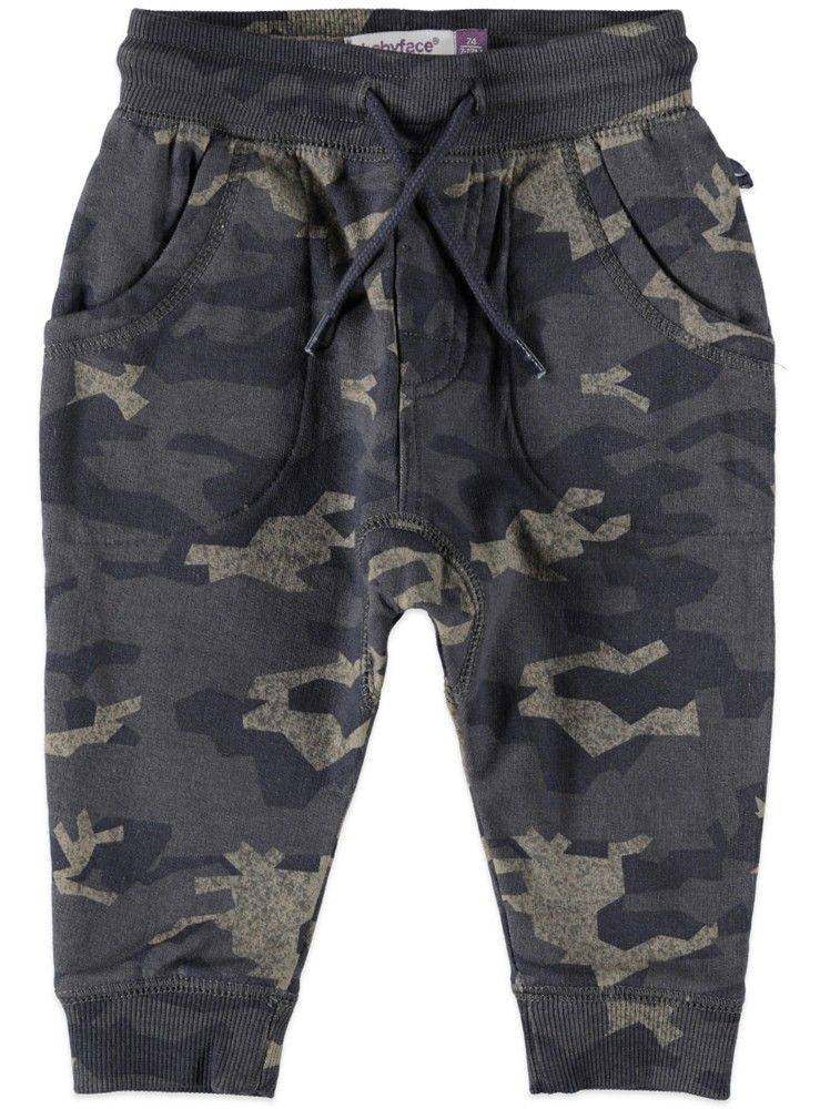 BABYFACE ΠΑΝΤΕΛΟΝΑ BABYFACE CAMO STEEL ΓΚΡΙ ΣΚΟΥΡΟ (68ΕΚ.)-(3-6 ΜΗΝΩΝ)