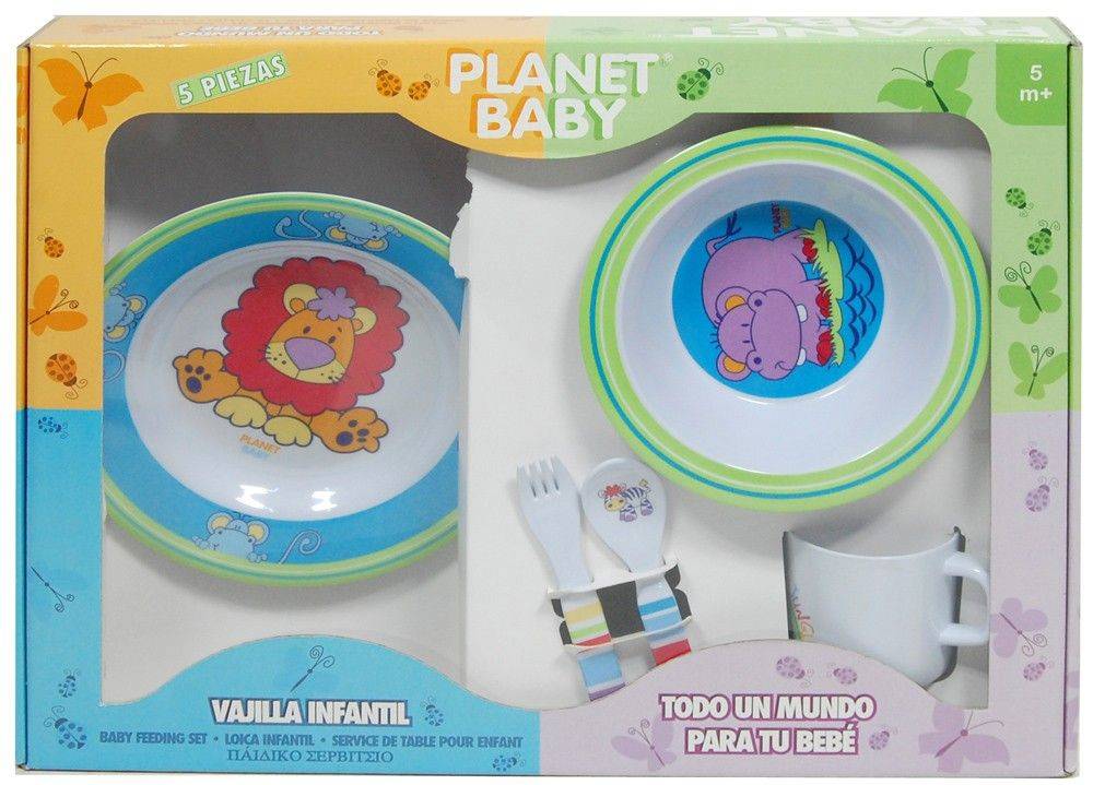 ΣΕΤ ΦΑΓΗΤΟΥ PLANET BABY JUNGLE 6Μ+