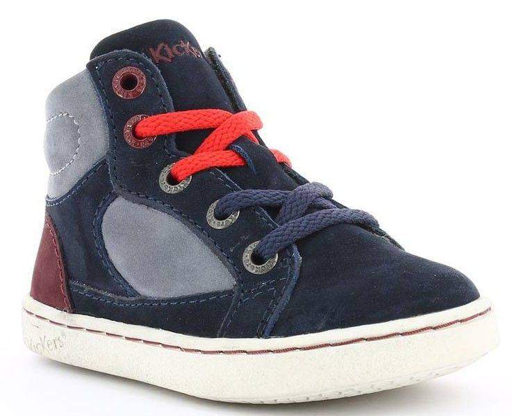 KICKERS ΜΠΟΤΑΚΙ KICKERS LYNX ΜΠΛΕ ΣΚΟΥΡΟ/ΜΠΟΡΝΤΩ (EU:21)