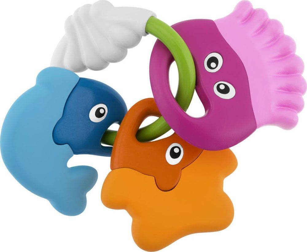 CHICCO ΚΟΥΔΟΥΝΙΣΤΡΑ-ΠΑΙΧΝΙΔΙ ΟΔΟΝΤΟΦΥΙΑΣ CHICCO ΧΡΩΜΑΤΙΣΤΑ ΨΑΡΑΚΙΑ