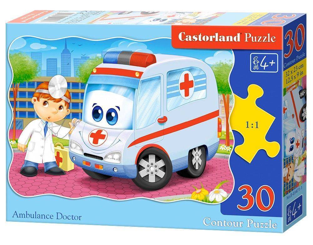CASTORLAND ΠΑΖΛ CASTORLAND AMBULANCE DOCTOR 30TMX