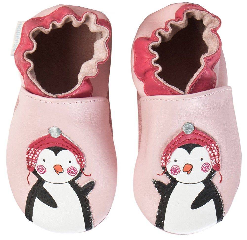 ROBEEZ ΠΑΝΤΟΦΛΑΚΙΑ ROBEEZ PINGU STORIES ΡΟΖ (EU:17/18)