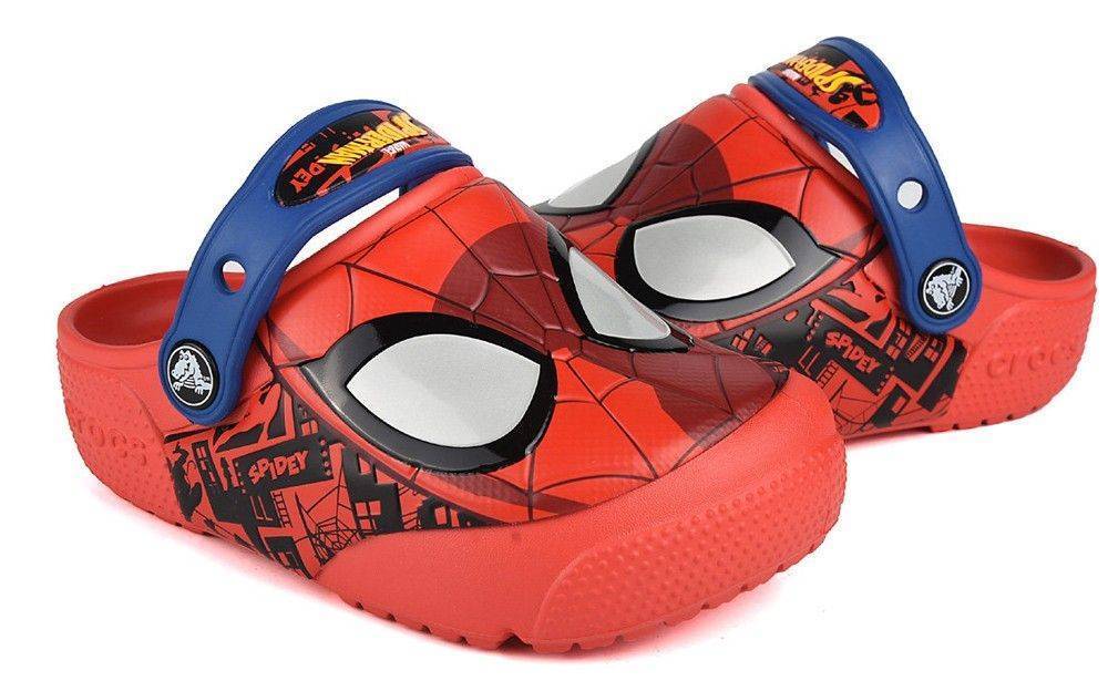 CROCS ΠΑΠΟΥΤΣΙΑ ΘΑΛΑΣΣΗΣ CROCS FUNLAB SPIDERMAN LIGHT CLOGS K FLAME ΚΟΚΚΙΝΟ (EU:19/20)