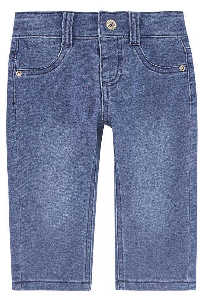 3 POMMES JEANS ΠΑΝΤΕΛΟΝΙ 3 POMMES 3M22003 ΣΚΟΥΡΟ ΜΠΛΕ (92CM)-(18-24M)