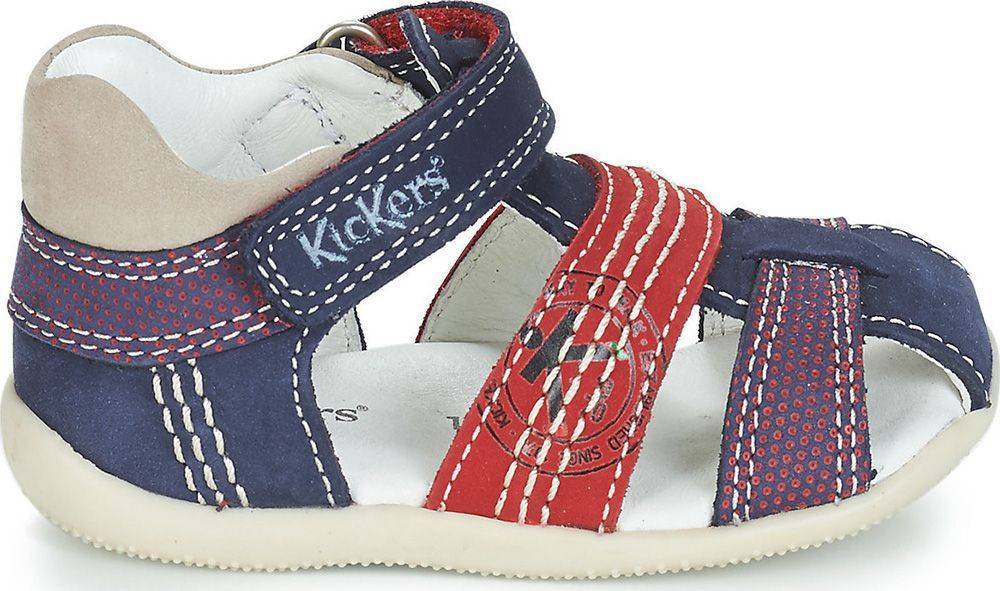 KICKERS ΠΑΠΟΥΤΣΟΠΕΔΙΛΟ KICKERS BONUS 691770 ΣΚΟΥΡΟ ΜΠΛΕ/ΚΟΚΚΙΝΟ/ΜΩΒ (EU:19)