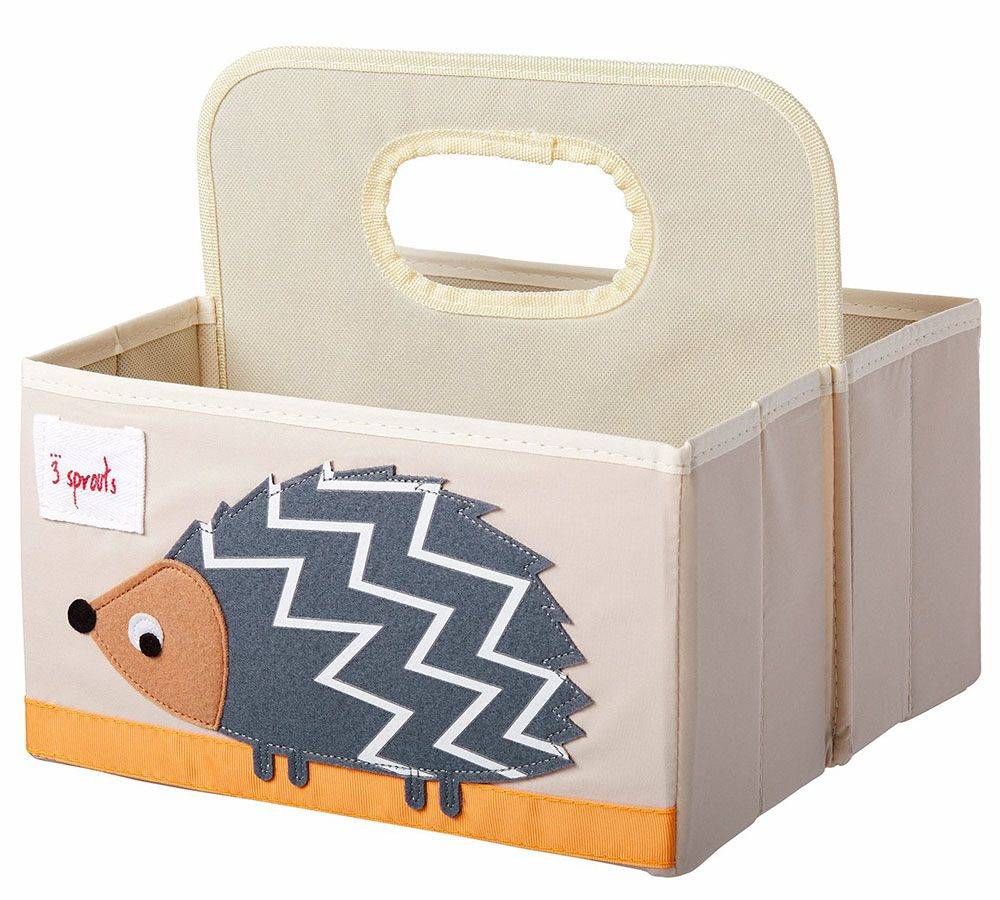 3SPROUTS ΤΣΑΝΤΑ-ΘΗΚΗ ΓΙΑ ΠΑΝΕΣ 3 SPROUTS HEDGEHOG DIAPER CADDY ΣΚΑΝΤΖΟΧΟΙΡΟΣ (UDOHDG)