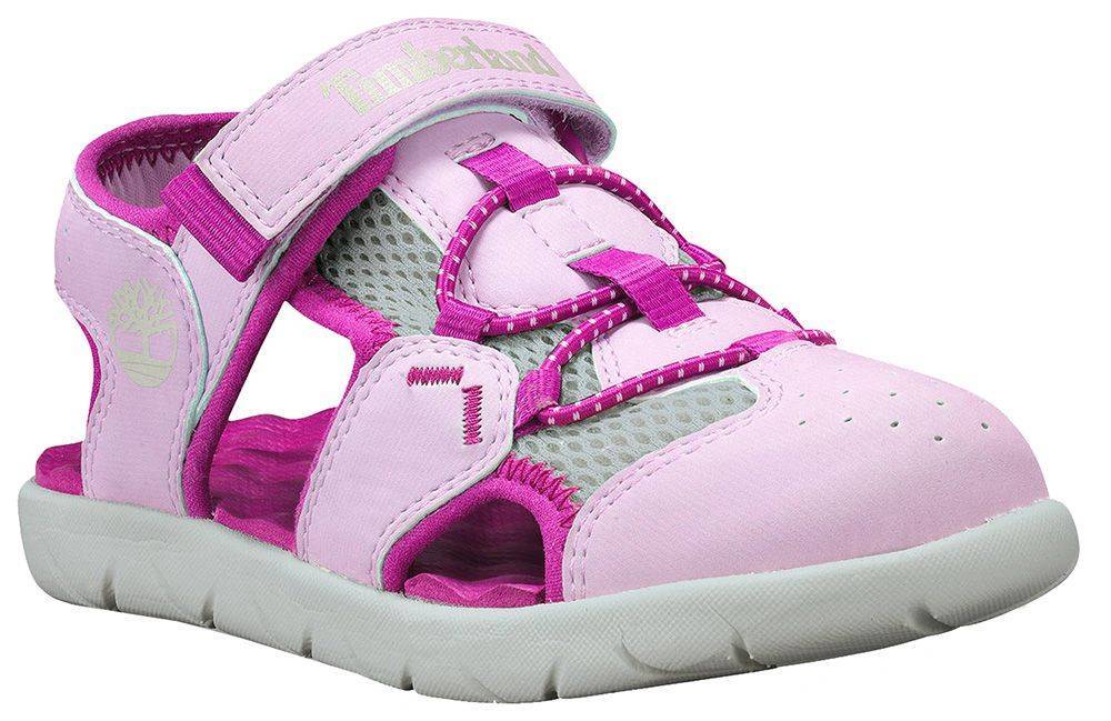 ΣΑΝΔΑΛΙ TIMBERLAND PERKINKS ROW ΡΟΖ/ΦΟΥΞΙΑ (EU:21)