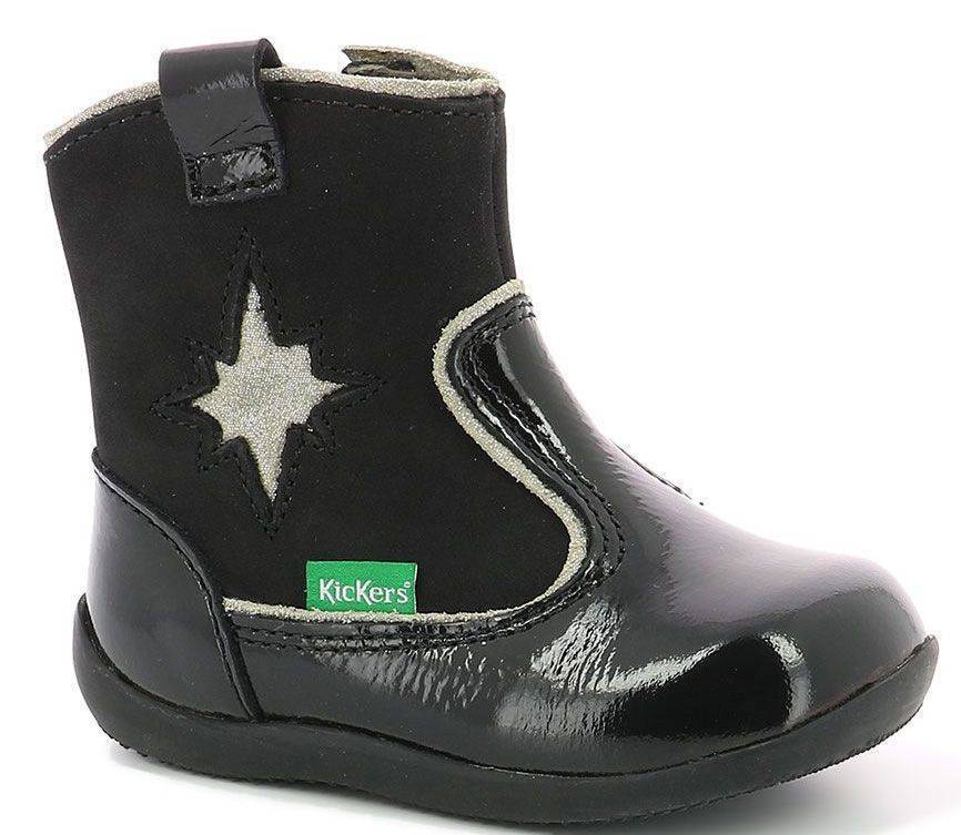 ΜΠΟΤΑΚΙ KICKERS BIBOOTS 735121 ΜΑΥΡΟ (EU:21)