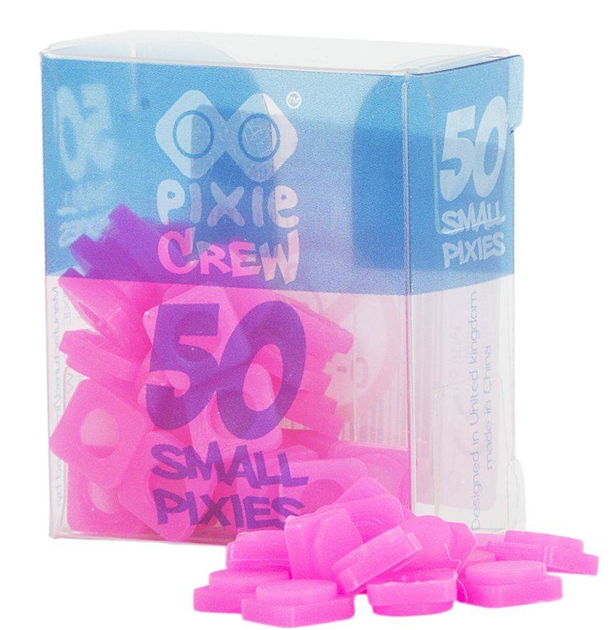 PIXIE CREW ΣΕΤ MIKPA CHIPS PIXIE CREW 50TMX ΡΟΖ ΝΕΟΝ