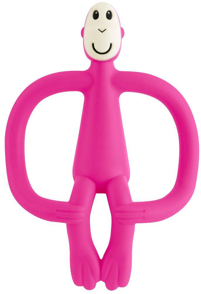 MATCHSTICK MONKEY ΜΑΣΗΤΙΚΟ MATCHSTICK MONKEY TEETHING TOY - ΦΟΥΞΙΑ (240103)