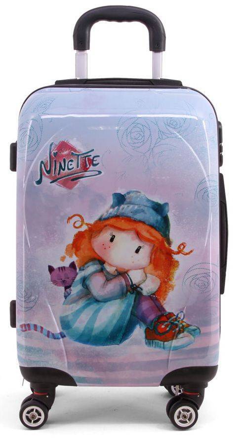 NINETTE ΒΑΛΙΤΣΑ ΤΑΞΙΔΙΟΥ ΣΚΛΗΡΗ FOREVER NINETTE 34X54X22CM (8605N)