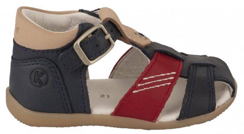 KICKERS ΠΑΠΟΥΤΣΟΠΕΔΙΛΟ KICKERS BOGOZ 784320 ΣΚΟΥΡΟ ΜΠΛΕ/ΚΟΚΚΙΝΟ/ΛΕΥΚΟ (EU:19)
