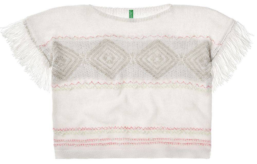 TOP BENETTON BASIC GREEN ROOTS I G ΠΛΕΚΤΟ ΕΚΡΟΥ (68ΕΚ)-(6-9 ΕΤΩΝ)
