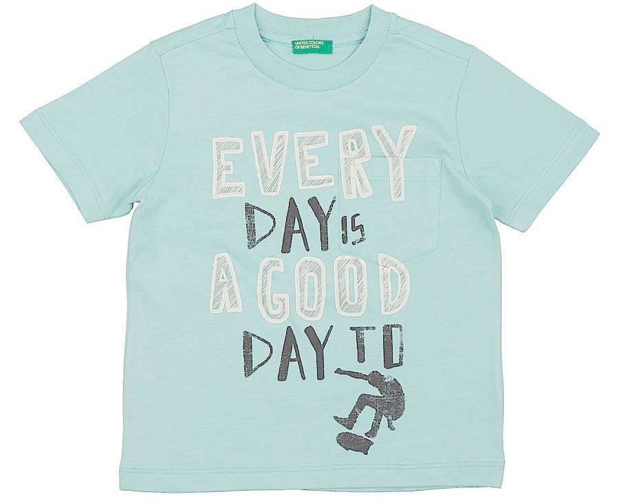 T-SHIRT BENETTON HELLO SUMMER ΘΑΛΑΣΣΙ (90 CM)-(2 ΕΤΩΝ)