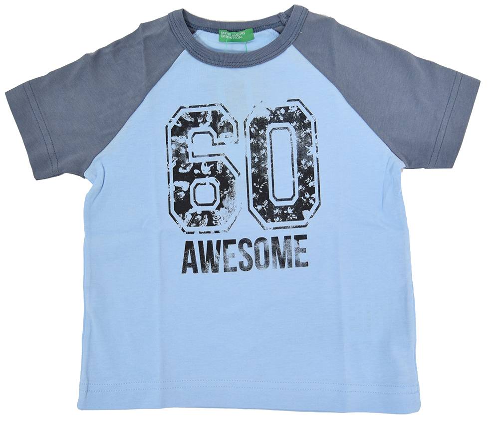 T-SHIRT BENETTON CA ΓΑΛΑΖΙΟ (82 CM)-(1-2 ΕΤΩΝ)