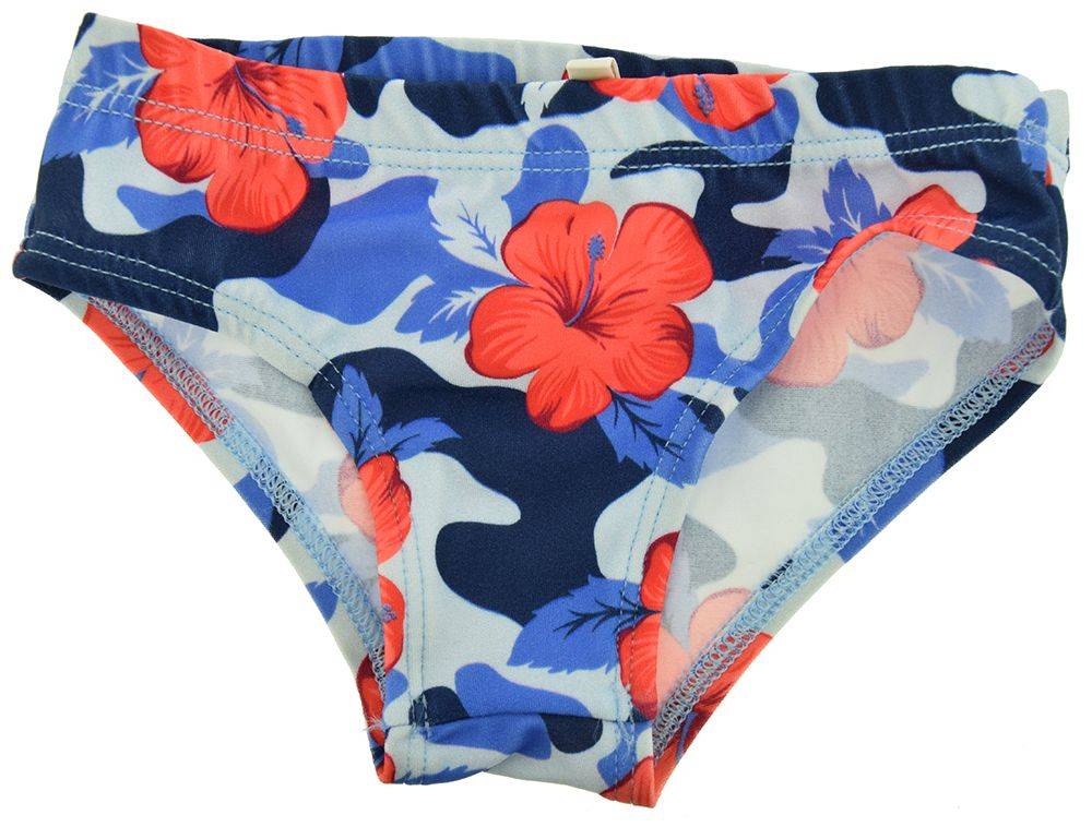 BENETTON ΜΑΓΙΟ ΜΙΝΙ BENETTON FLORAL ΜΠΛΕ (82CM)-(12-18 ΜΗΝΩΝ)