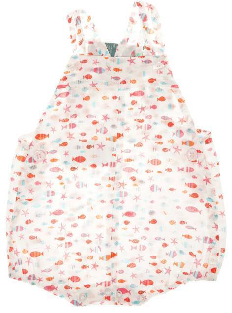 BENETTON ΖΙΠΟΥΝΑΚΙ BENETTON BY THE SEA ΛΕΥΚΟ/ΡΟΖ (74 CM)-(9-12 ΜΗΝΩΝ)