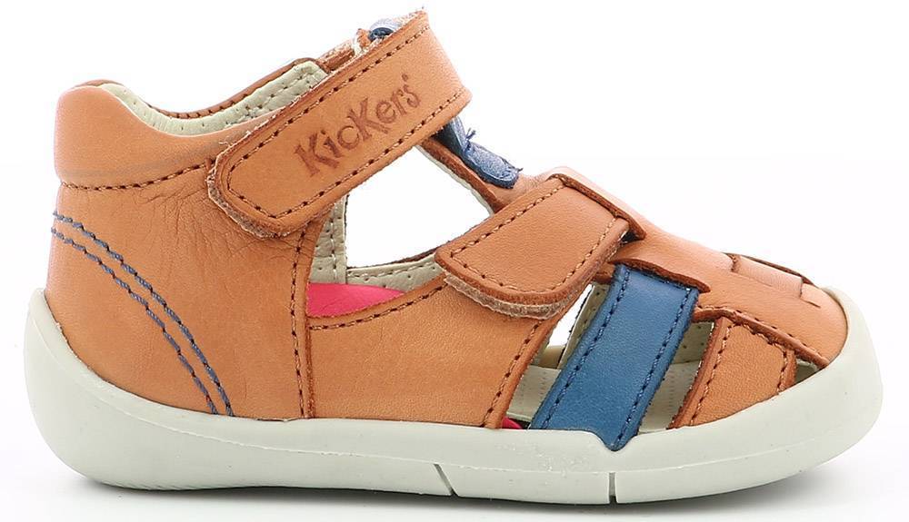ΠΑΠΟΥΤΣΟΠΕΔΙΛΑ KICKERS WASABU 858390 ΚΑΜΕΛ/ΜΠΛΕ (EU:21)