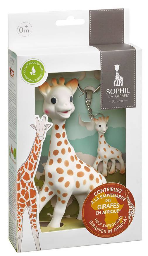 SOPHIE LA GIRAFE ΣΕΤ ΔΩΡΟΥ &quot;SAVE GIRAFFES&quot; ΣΟΦΙ ΚΑΜΗΛΟΠΑΡΔΑΛΗ