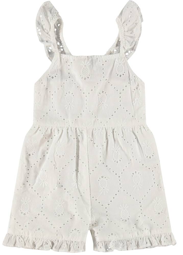 NAME IT ΟΛΟΣΩΜΗ ΦΟΡΜΑ NAME IT 13188507 NMFJUDITH PLAYSUIT ΛΕΥΚΟ (122 CM)-(7 ΕΤΩΝ)