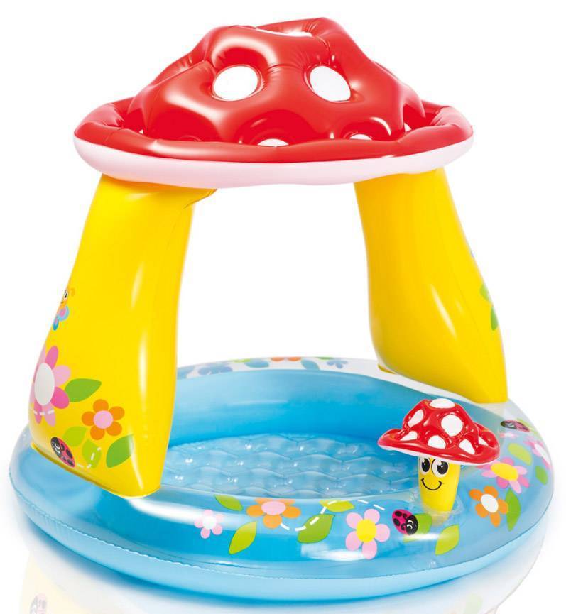 ΦΟΥΣΚΩΤΗ ΠΙΣΙΝΑ ΜΑΝΙΤΑΡΟΣΠΙΤΟ INTEX MUSHROOM KIDDIE POOL
