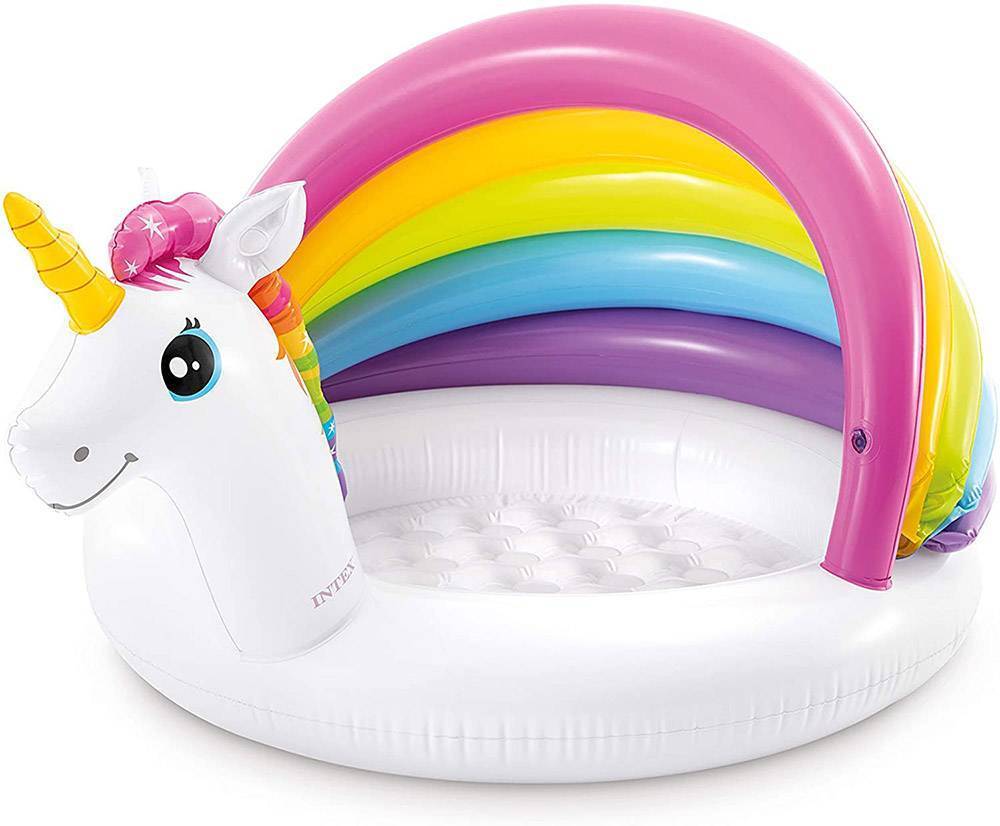 ΦΟΥΣΚΩΤΗ ΠΙΣΙΝΑ ΜΟΝΟΚΕΡΟΣ INTEX UNICORN KIDDIE POOL