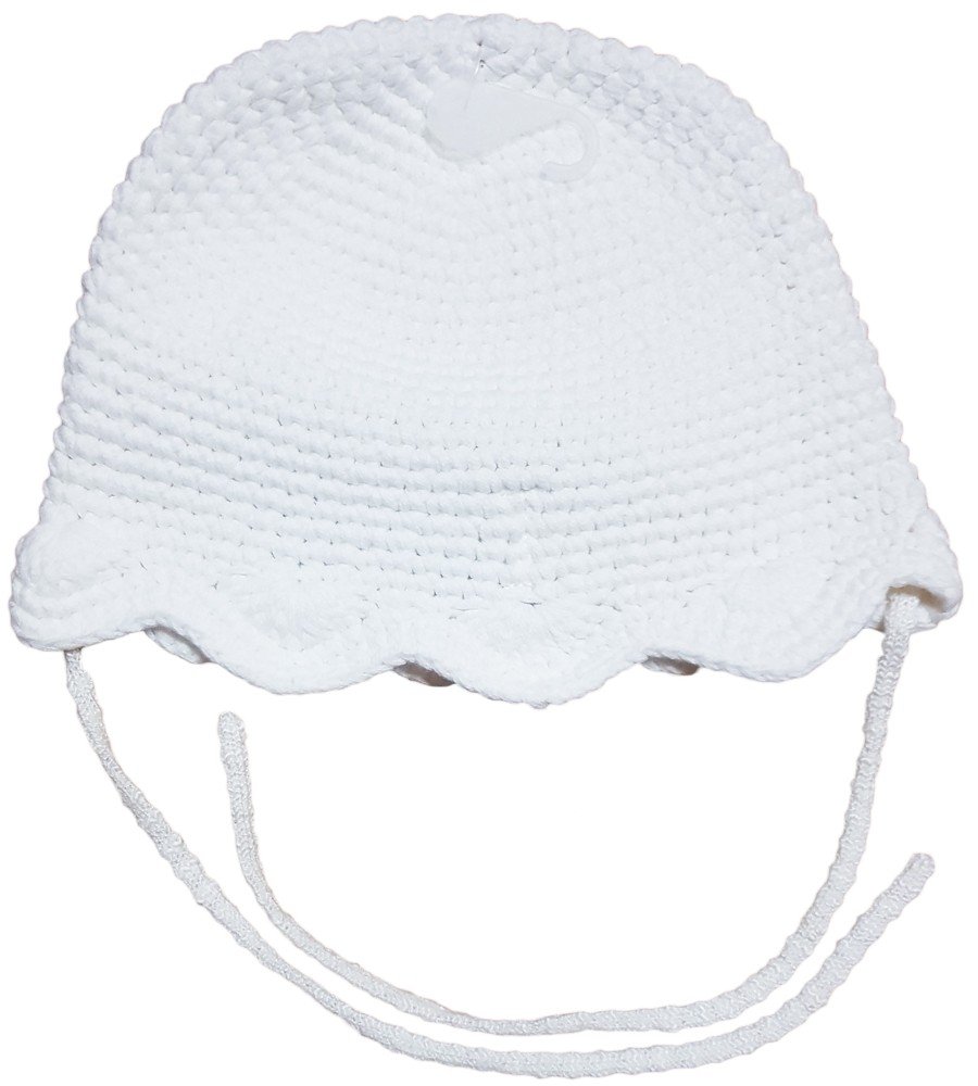 BENETTON ΣΚΟΥΦΟΣ BENETTON LAYETTE HER ΛΕΥΚΟ (6-12 ΜΗΝΩΝ)-(44-46 CM)