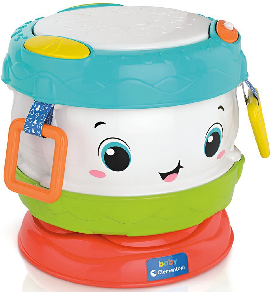 BABY CLEMENTONI ΒΡΕΦΙΚΟ ΜΟΥΣΙΚΟ ΤΥΜΠΑΝΟ BABY CLEMENTONI ΜΕ ΔΡΑΣΤΗΡΙΟΤΗΤΕΣ (10-36 ΜΗΝΩΝ)