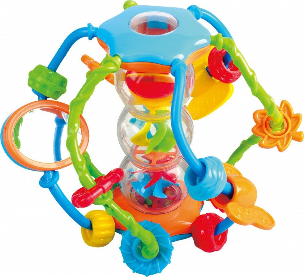 PLAYGO ΜΠΑΛΑ ΔΡΑΣΤΗΡΙΟΤΗΤΩΝ ΓΙΑ ΜΙΚΡΑ ΧΕΡΑΚΙΑ PLAYGO LITTLE HANDS ACTIVITY BALL (1596)