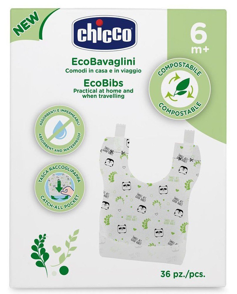 CHICCO ΤΡΑΧΗΛΙΑ CHICCO ΜΙΑΣ ΧΡΗΣΗΣ 36ΤΜΧ ΒΙΟΔΙΑΣΠΩΜΕΝΗ