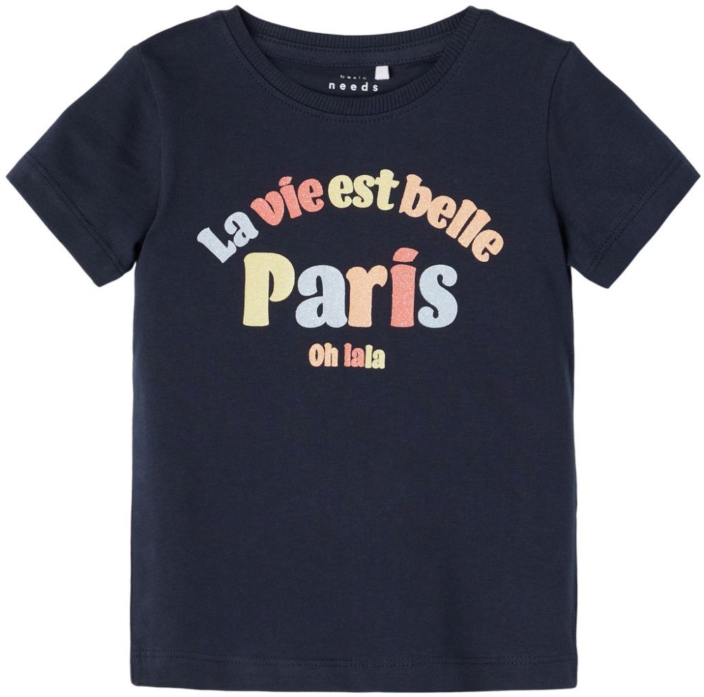 NAME IT T-SHIRT NAME IT 13200528 NMFVEEN ΣΚΟΥΡΟ ΜΠΛΕ (92 CM)-(2 ΕΤΩΝ)