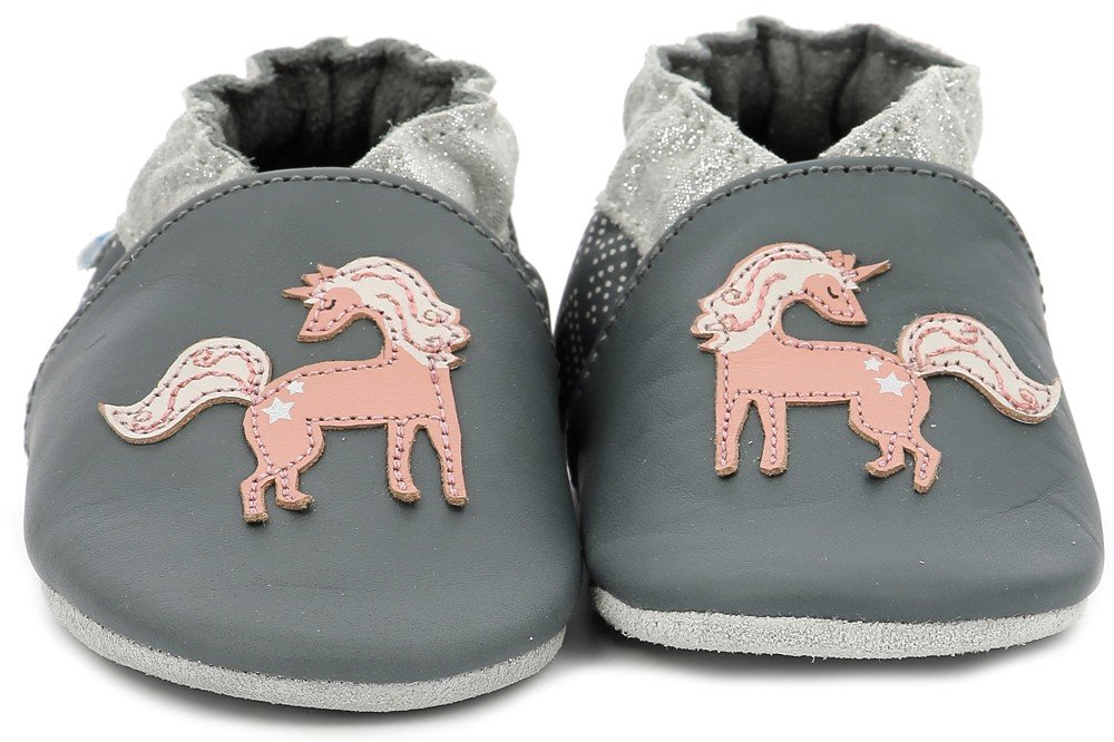 ROBEEZ ΠΑΝΤΟΦΛΑΚΙΑ ROBEEZ SWEET UNICORN 913010 ΓΚΡΙ/ΠΕΤΡΟΛ (EU:17/18)