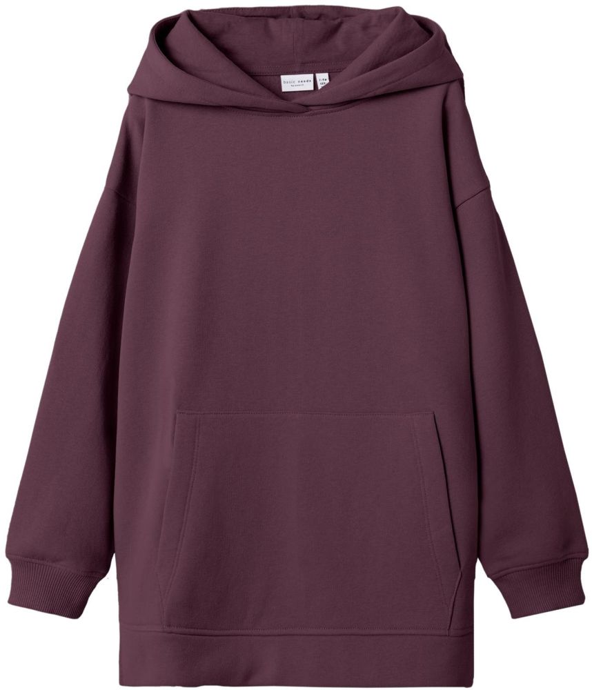 NAME IT HOODIE NAME IT 13206673 NKFVILU ΜΠΟΡΝΤΩ/ΣΚΟΥΡΟ ΜΩΒ (146-152 CM)-(11-12 ΕΤΩΝ)