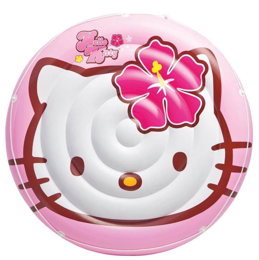 ΦΟΥΣΚΩΤΟ ΣΤΡΩΜΑ ΠΑΡΑΛΙΑΣ INTEX HELLO KITTY SMALL ISLAND