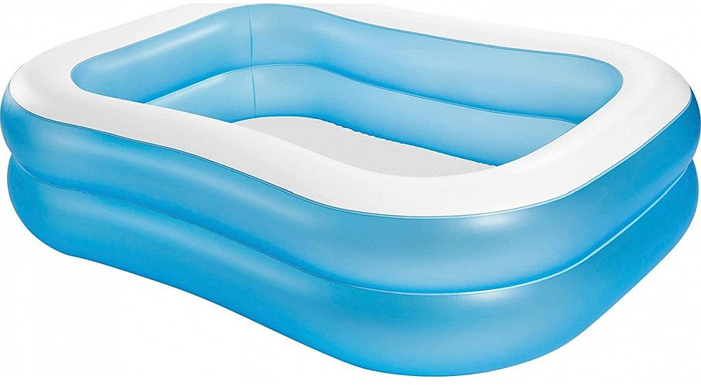 INTEX ΦΟΥΣΚΩΤΗ ΠΙΣΙΝΑ INTEX SWIM CENTER FAMILY POOL ΜΠΛΕ