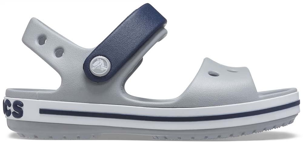 CROCS ΠΕΔΙΛΑ ΘΑΛΑΣΣΗΣ CROCS CROCBAND SANDAL 12856-01U ΑΝΟΙΧΤΟ ΓΚΡΙ/ΣΚΟΥΡΟ ΜΠΛΕ (EU:19/20)
