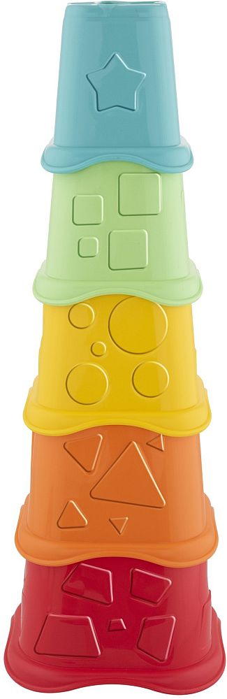 CHICCO ΠΥΡΑΜΙΔΑ CHICCO ΜΕ ΚΥΠΕΛΛΑΚΙΑ ECO+