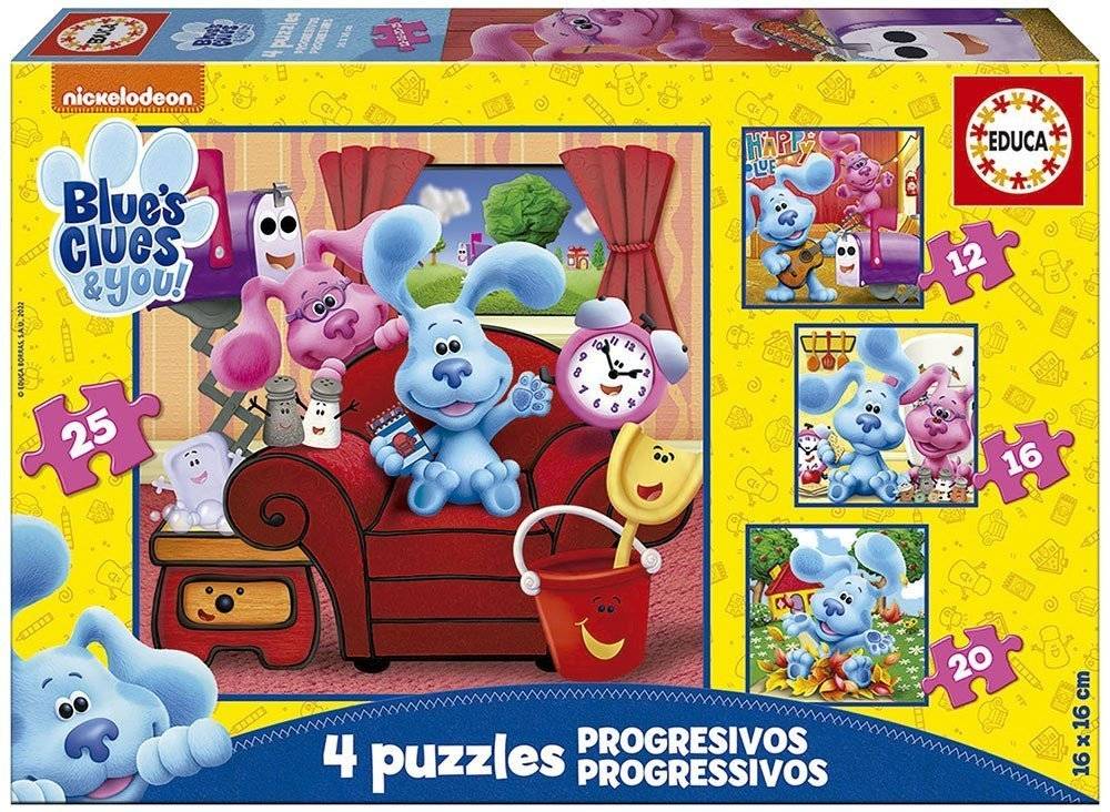 ΠΑΖΛ EDUCA BLUE'S CLUES 12-16-20-25TMX