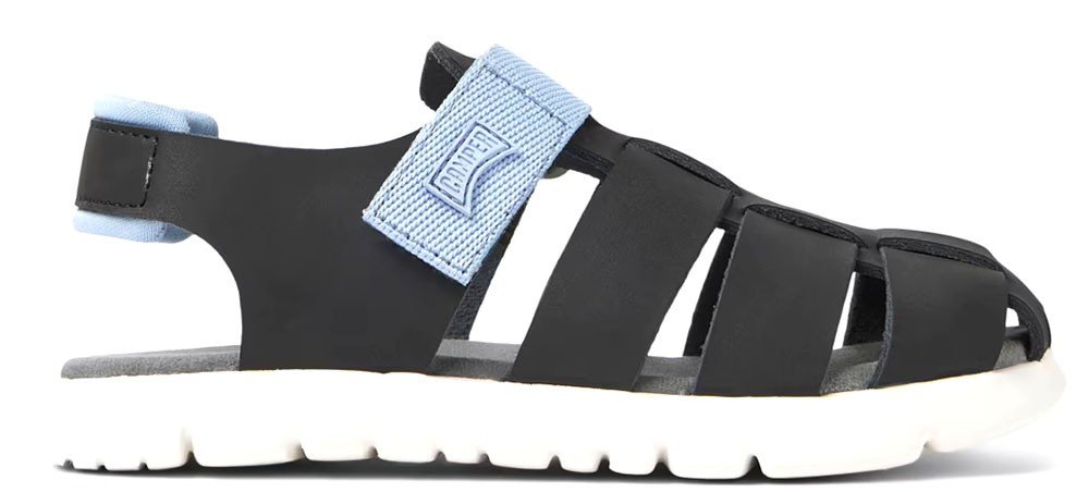 CAMPER ΠΑΠΟΥΤΣΟΠΕΔΙΛΑ CAMPER ORUGA SANDAL KIDS K800242-021 ΜΑΥΡΟ (EU:31)