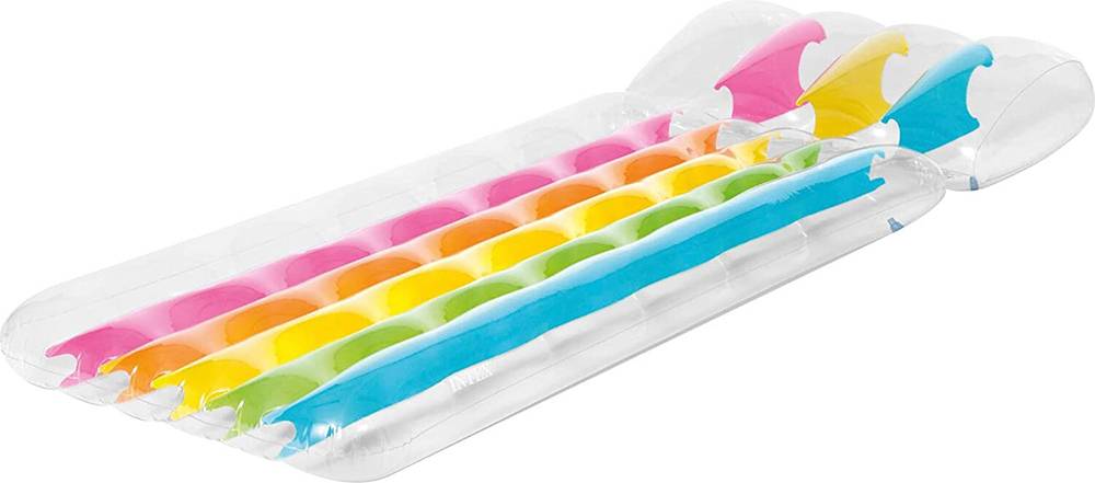 ΦΟΥΣΚΩΤΟ ΣΤΡΩΜΑ INTEX RAINBOW MAT 84 X 203CM